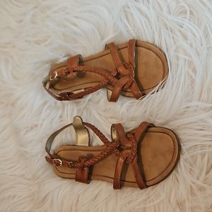 Brown sandals